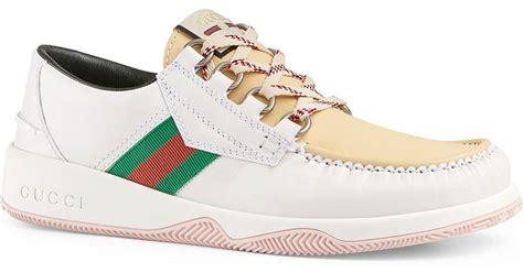 gucci agrado boat shoes|Gucci Boat Shoes for Men .